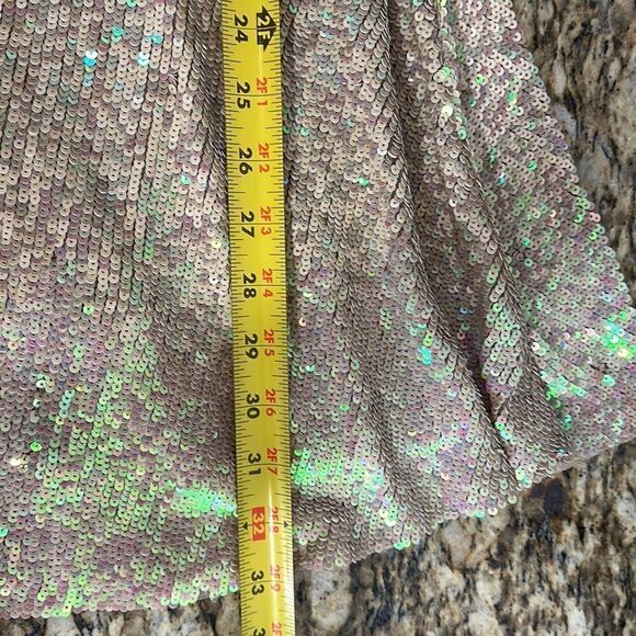 Needle & Thread Sequins Sleeveless Gloss Mini Dress Size 4 - Picture 12 of 12